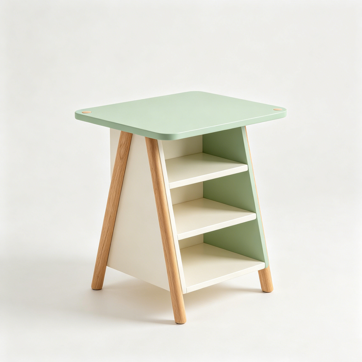 Mint Green Multi‑Tier Storage Table