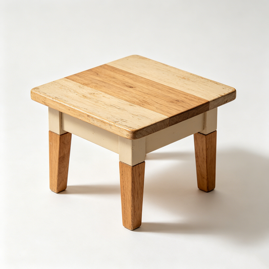 Patchwork Solid Wood Small Table